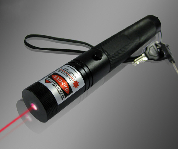 250mW Portable Red 303 laser pointer with saftykey - Click Image to Close